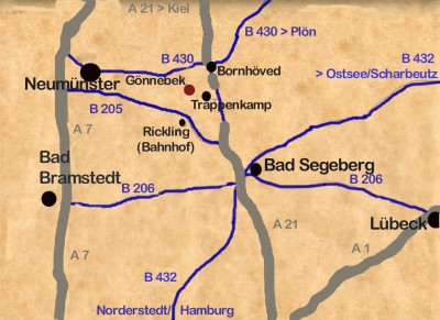 Weg nach Gönnebek